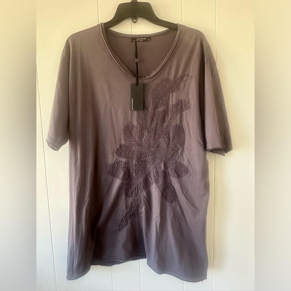LAMARQUE Grey Oversized Tee size XL